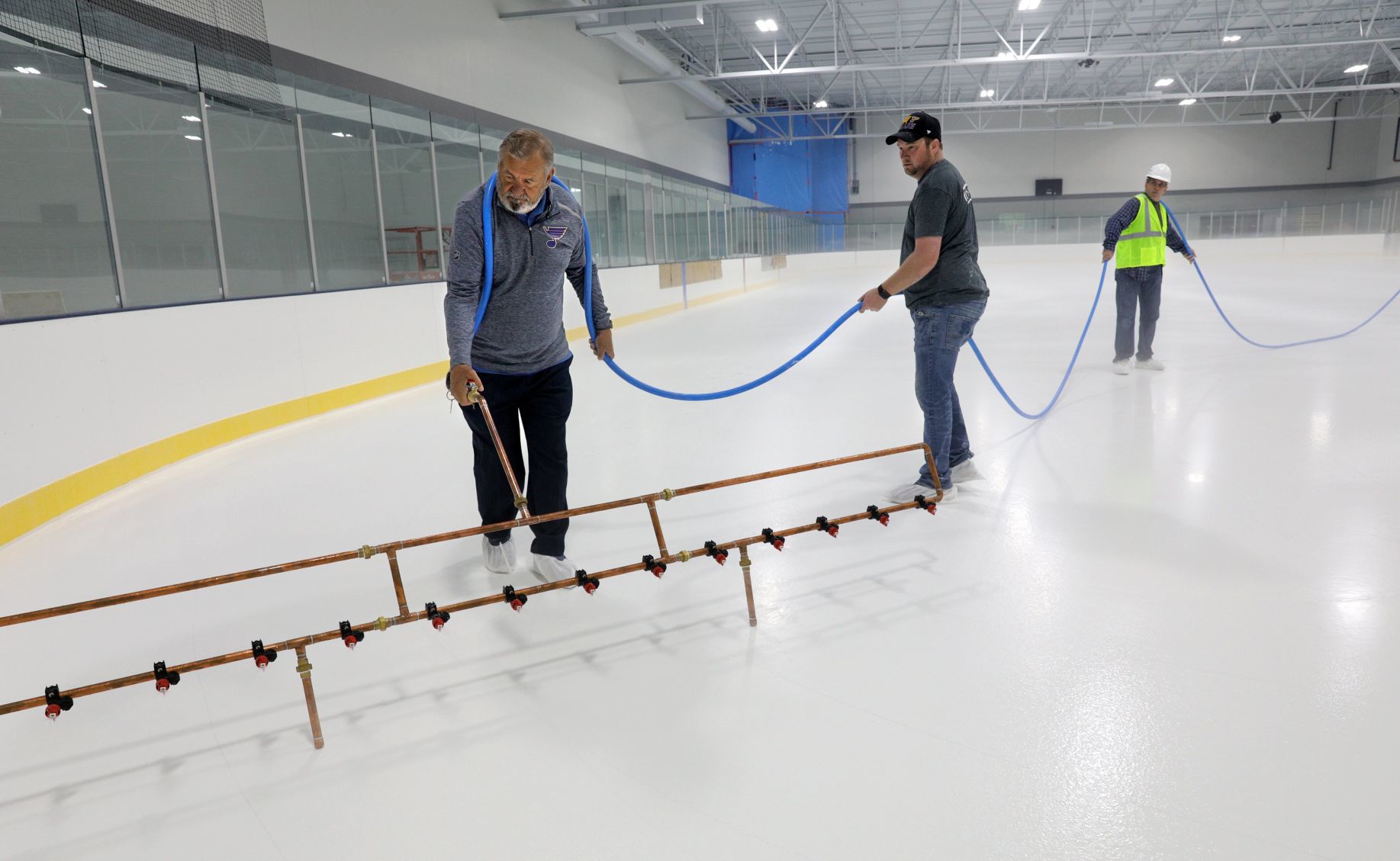 Progress brisk at Centene ice center